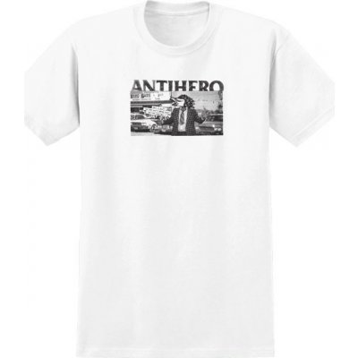 Antihero PURE STOKE white black Print pánské tričko
