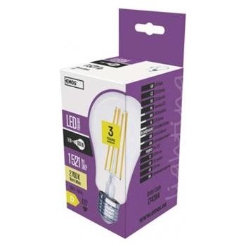 Emos LED žárovka Filament A67 11W E27 teplá bílá