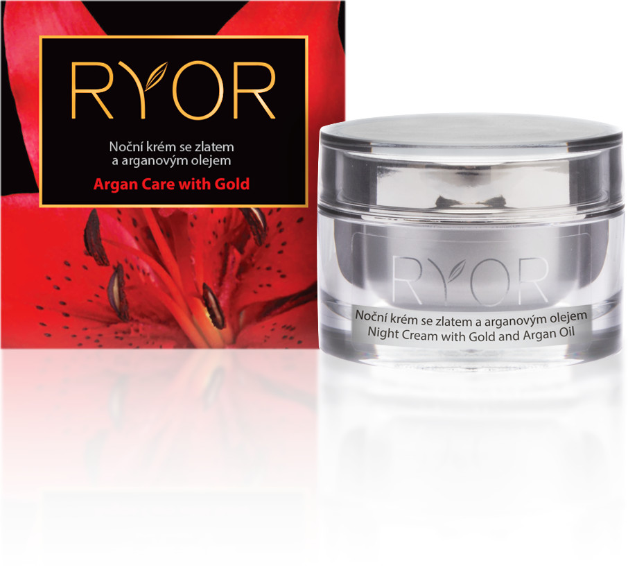 Ryor Argan Care with Gold noční krém 50 ml