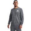 Pánská mikina Under Armour mikina Rival Terry Graphic Crew pitch gray full heather