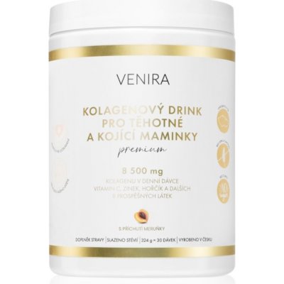 Venira PREMIUM kolagenový drink pro těhotné a kojící maminky Apricot 324 g – Hledejceny.cz