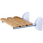 Ridder Premium Sedačka do sprchy sklopná, nosnost 130 KG - bambus, 36 × 25,4 cm, A140108 – Zboží Mobilmania