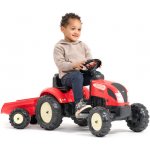 FALK Šlapací traktor Kiddy Farm s vlečkou – Sleviste.cz