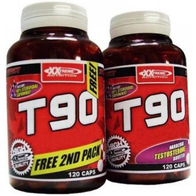 XXtreme Nutrition T90 Extreme Testosteron Booster 120 kapslí – Zbozi.Blesk.cz