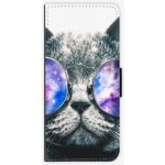 Pouzdro iSaprio Galaxy Cat Samsung Galaxy J3 2016 – Zboží Mobilmania