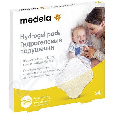MEDELA Polštářky hydrogelové hojicí ragády 4 ks – Hledejceny.cz