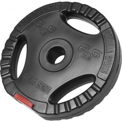 Gorilla Sports potažený plastem 2,5 kg 225 mm – Hledejceny.cz