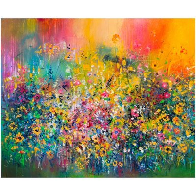 Kati Papp Zemková | Keď slnko zapadá Rám: Bez rámu, Velikost: 40 x 40 cm – Sleviste.cz