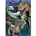 DINO Jurský Svět Xl Neon 100 dílků – Hledejceny.cz