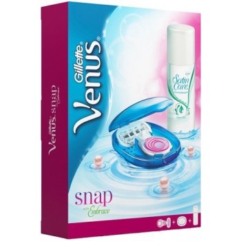 Gillette Venus Embrance SNAP + Satin Care gel 75 ml dárková sada