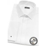 Avantgard smokingová košile slim krytá léga MK 10501 bílá – Zboží Mobilmania