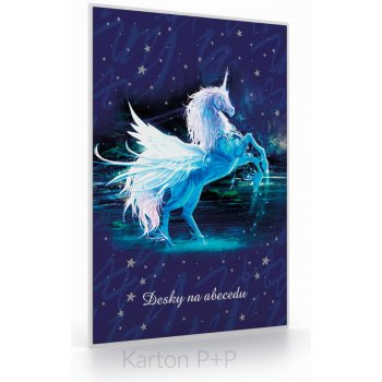 Karton P+P Desky na abecedu Unicorn