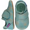 Dětské capáčky kožené barefoot Mighty Shoes od Poco Nido modrá