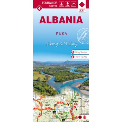 Balkan maps mix mapa Puka, Lumbardhi 1:50 t. (Albánie) – Hledejceny.cz