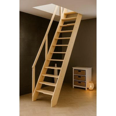 EGIBI Mlynářské schody SMART 280 x 60 cm – Zboží Mobilmania