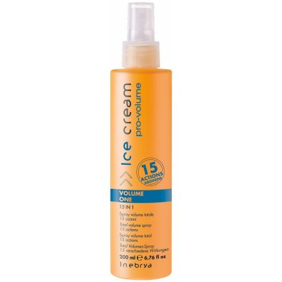 Inebrya volume one Sprej 15 v 1 pro dodání objemu 200 ml – Hledejceny.cz