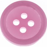 Knoflík 15 mm plastový Varianta: růžový – Zboží Dáma