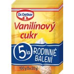Dr. Oetker Vanilínový cukr 5 x 20 g – Zboží Dáma