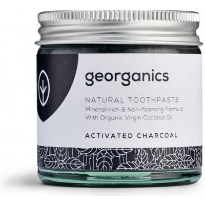 Georganics Zubní pasta plná minerálů Activated Charcoal 60 ml