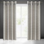 EUROFIRANY ZATEMŇOVACÍ ZÁVĚS NA KROUŽCÍCH JASPIS 140X250 CM STŘÍBRNÁ – Sleviste.cz