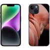 Pouzdro a kryt na mobilní telefon Apple mmCase Gelové iPhone 14 - plameňák 3