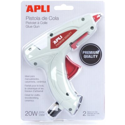 Apli pistole - tavná + 2 ks lepicí tyčinky – Sleviste.cz