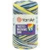 Šňůra a provázek YarnArt Macrame Twisted 3mm VR 915