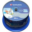 Verbatim BD-R SL 25GB 6x, printable, spindle, 50ks (43812)