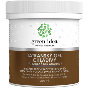 Topvet Tatranský bylinný gel chladivý 250 ml