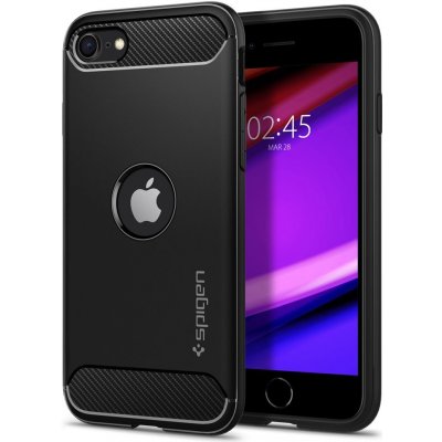 Pouzdro Spigen Rugged Armor iPhone SE 2020/SE 2022 ACS00944 černé – Zbozi.Blesk.cz