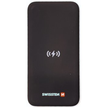 Swissten WIRELESS SLIM POWER BANK 8000 mAh USB-C INPUT