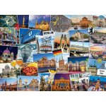 EUROGRAPHICS Světoběžník Berlín 1000 dílků – Zboží Mobilmania