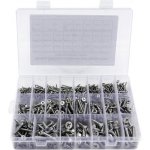 Loscrew 725 ks M2 M3 M4 M5 M6 304 Sortiment samořezných šroubů Phillips z nerezové oceli pro – Hledejceny.cz