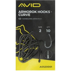 Avid Carp Armorok Hooks Curve Barbless vel.4 10ks