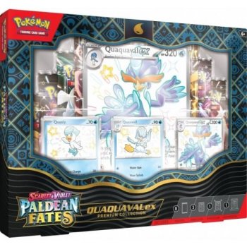 Pokémon TCG Paldean Fates Premium Collection Quaquaval ex