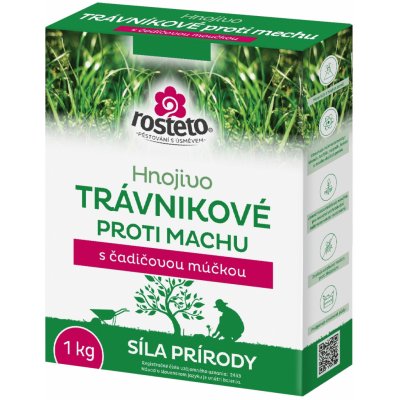 Rosteto Hnojivo s čedičovou moučkou - trávníkové proti mechu 1 kg