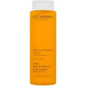 Clarins Body Care sprchový a koupelový gel pro zpevnění pokožky Tonic Bath & Shower Concentate With Essential Oils 200 ml