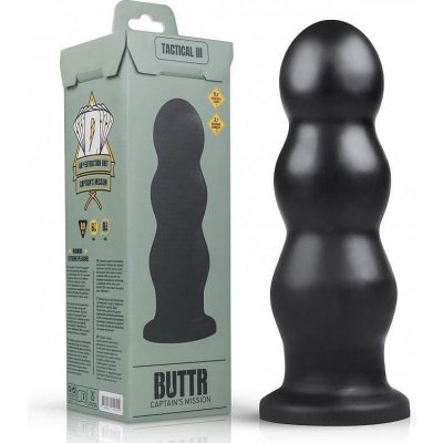 BUTTR Tactical III Ribbed Butt Plug – Zboží Dáma