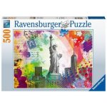 RAVENSBURGER Pohlednice z New Yorku 500 dílků – Zboží Dáma