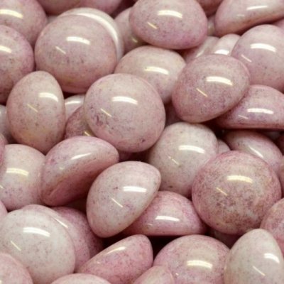 Skleněný kabošon 12mm lila listr – Hledejceny.cz