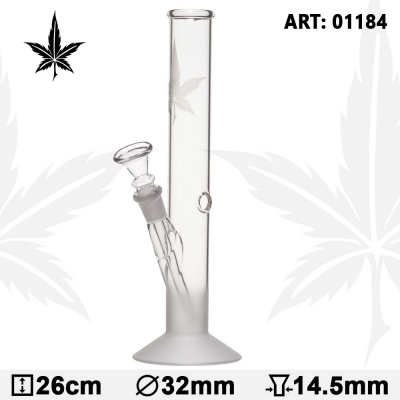 Sand Leaf Skleněný bong 26 cm 32 mm – Zboží Mobilmania