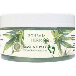 Bohemia Herbs bylinná konopná mast na paty 120 ml