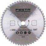 Festa Pilový kotouč s SK plátkem, 350 x 30 mm, 54 zubů, TCT 22351 – Zboží Mobilmania