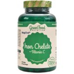 GreenFood Nutrition Železo chelát + Vitamín C 90 kapslí – Hledejceny.cz