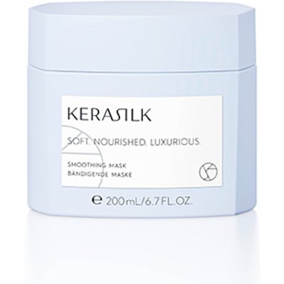 Hloubková vyhlazující maska pro krepaté a nepoddajné vlasy Kerasilk Smoothing Mask - 200 ml – Hledejceny.cz
