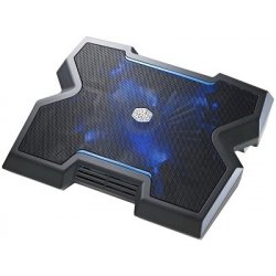 Podstavec pod notebook Coolermaster NotePal X3 NotePal X3 pro notebooky 12-17 černý, 20cm blue led fan R9-NBC-NPX3-GP