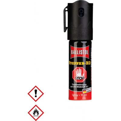 Mil-Tec Pepřový sprej KO JET 15 ml – Hledejceny.cz