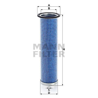 Filtr - sekundární vzduch MANN-FILTER CF 75/1 x – Hledejceny.cz