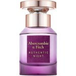 Abercrombie & Fitch Authentic Night parfémovaná voda dámská 30 ml – Hledejceny.cz