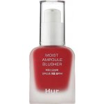 House of Hur Moist Ampoule Blusher Nude Beige Hydratační tekutá tvářenka 20 ml – Zboží Dáma